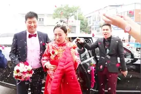 真人真事，河南小伙接亲全程视频，新娘好漂亮！配的歌曲好听极了视频封面