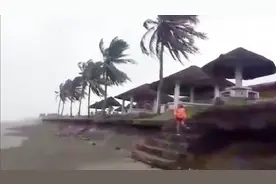 超强台风“山竹”今晨登陆菲律宾！最大风力为每小时205公里！视频封面