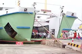 台风走了！琼州海峡客滚船今天下午15时起全线复航