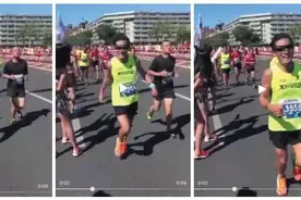 不要放过北京马拉松赛场上的“咸猪手”！图片