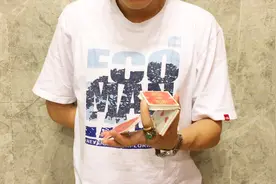 单手旋转扑克牌，学会这招太酷了！花切教学视频封面