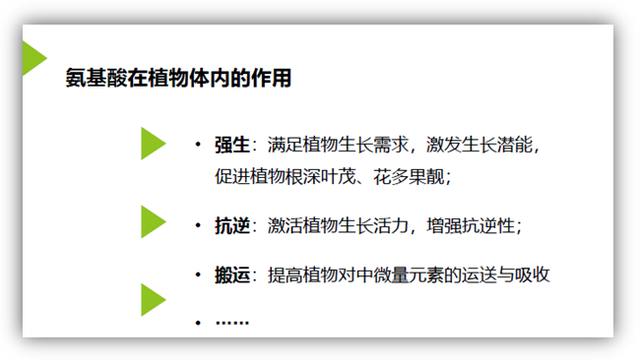 氨基酸类生物刺激素极具市场潜力 发展还需扫除认识盲点