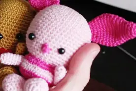 「玩偶针织」小猪公仔，毛绒玩具针织教程视频封面