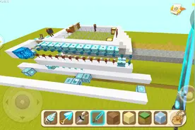 迷你世界：制作全自动智能铺路机教学，会修路的机器