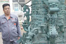 河南：50岁农民仿制青铜器30年，一辆秦始皇铜马车卖到160000元视频封面