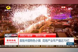 “烟花小镇”放光彩：浏阳大瑶镇花炮产业年初产值近70亿视频封面