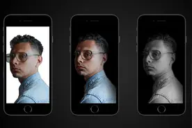 暗黑壁纸美呆了！用手机制作像iPhone人像光效效果的壁纸