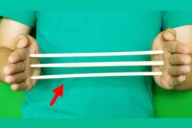 筷子在手上瞬间消失！藏在哪里，学会后随时都能表演