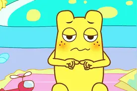 咕力咕力丫米果：咕力生病了要按时吃药