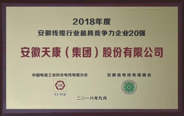 安徽天康电缆股份有限公司