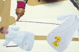 宝妈奶奶姥姥们自己动手给宝宝做个睡袋吧视频封面