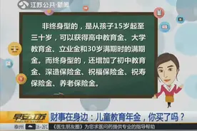 儿童教育年金保险值得买吗？保险能拿多少教育金？这个视频告诉你！视频封面