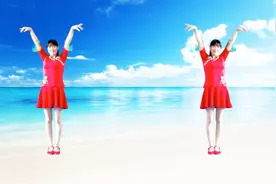 零基础入门广场舞《爱你那么久》别看简单 就是好看