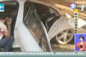 连线119：高速上的车祸，木材压瘫小轿车视频封面