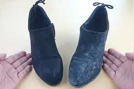 绒面鞋脏了难打理，教你一招，不用水洗立马焕然一新，方法太棒了视频封面