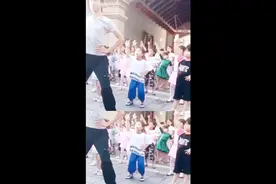 抖音超火凭借背影C位出道丸子头小哪吒，生闺女当如此视频封面