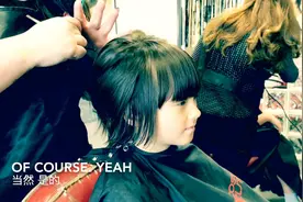 这美国理发师，给珊珊剪5分钟头发，收费19美元，133人民币视频封面