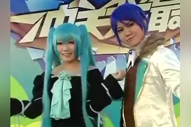 冲关我最棒：萌妹子cos初音来闯关超可爱，能撑到第几关？