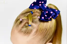 2款简单易学又实用的长发编发教程，小公主专属发型