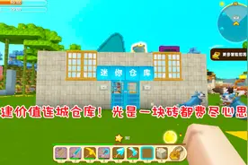 迷你世界第二季133：新建价值连城迷你仓库！光一块砖都耗尽心思视频封面