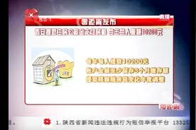 与钱有关！西安提取住房公积金支付房租 每年每人限额10200元视频封面