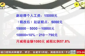 从10月1日开始 个人所得税标准上调到5000 我们的工资能涨多少？视频封面