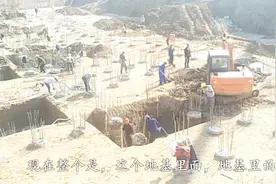 黄河滩区农村要拆迁？大刚来到迁建工地上说道：“这场面真壮观”视频封面