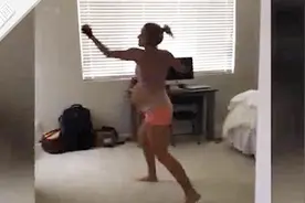 美网红健身教练临产前一天仍做跆拳道训练 女儿顺利出生视频封面