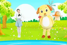 多吉律动儿歌：宝宝和爸爸去门前大桥数鸭子 热门儿歌精选视频封面
