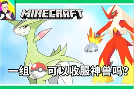 我的世界248我收服火焰鸡啦！精灵球收服神兽？神奇宝贝模组248视频封面