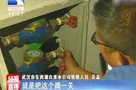 居民家中水表无故自转，其中原因难查明视频封面