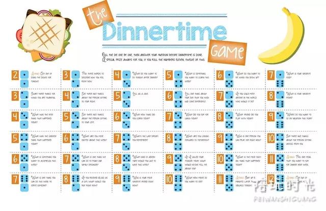 受欢迎的餐桌小游戏，让吃饭不再无聊