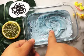 非牛顿流体干了不要扔，简单几步自制冰山泥，无硼砂安全又好玩视频封面