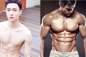 腹肌，练出来的和瘦出来，有什么不同？2点告诉你差别有多大