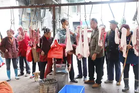 四川农村卖肉大哥，带你了解从猪肉分割到销售过程是什么样子的？