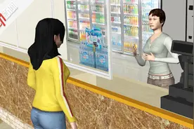 3D：16岁女孩做服务员一个月工资为负数 迟到1小时计旷工扣500视频封面