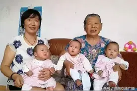41岁外婆生下三胞胎，比外孙还小半岁！没想到网友都这样评论图片