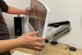 乐歌人体工学液压杆显示器支架开箱安装视频封面