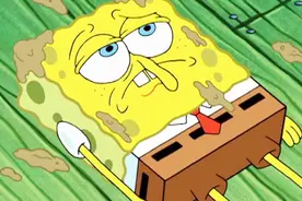 蟹煲王厨房传来连连惨叫，海绵宝宝生病了？客人全被吓跑