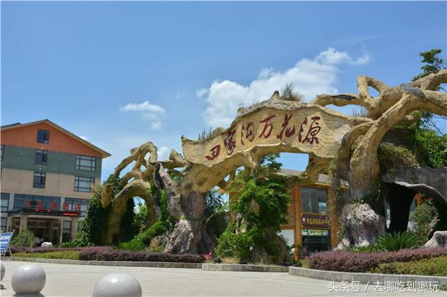 29.9抢遵义田家沟万花源门票+温泉 不一样的钠泉温泉 特制红茶汤