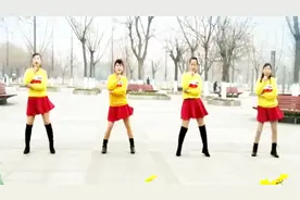 宁静广场舞《派头十足》入门零基础健身