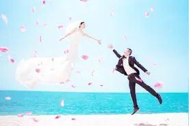网红创意漂浮婚纱照，摄影师们个个都是鬼才视频封面