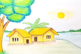 零基础如何画好彩铅风景绘画 借鉴初学者 教你一步一步轻松绘制！