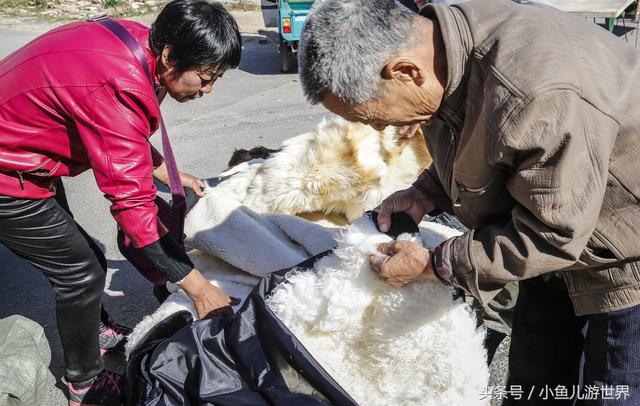 鲁北乡村大集，秋天节气农夫大姐卖防寒物脱销，一集至少卖近千元