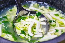 教你做“香菜豆腐羹”，清淡鲜美，营养健康，又是一道快手羹视频封面