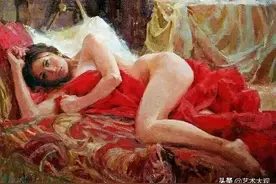 美国职业画家埃里克·沃利斯的人物油画作品集图片