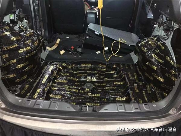 解决胎噪和低频噪音 现代ix35汽车隔音改装