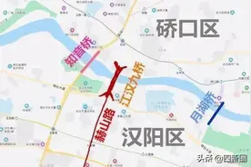 汉阳将再添3座到汉口的桥！江汉九桥，崇仁路、多福路汉江慢桥图片