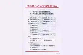 汉寿交警通告：严厉查处无牌四轮电动车图片