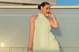 网红级美艳大码模特维克多莉·凯：美丽源于健康自信图片